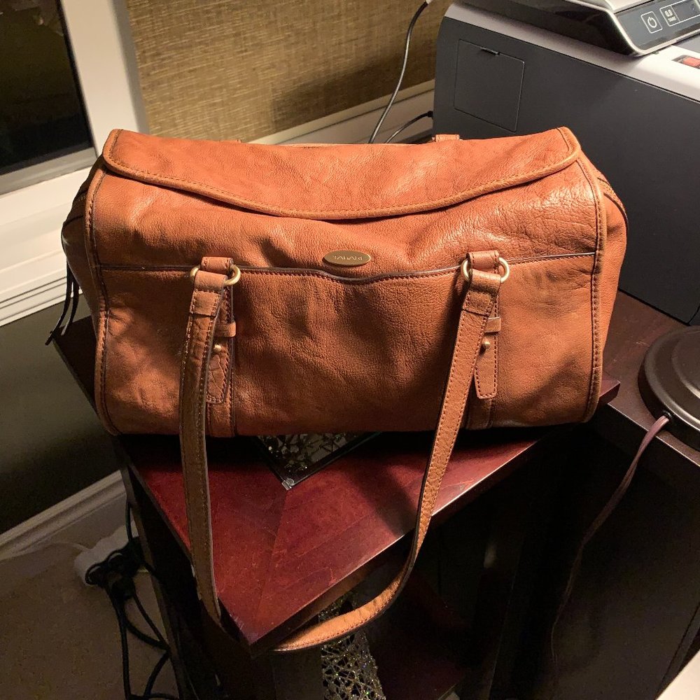 Tahari Shoulder Bag - Genuine  Butter Soft Leather